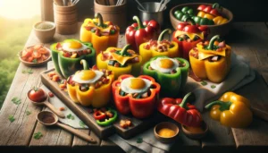 Breakfast Stuffed Bell Peppers