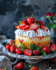 Strawberry Pound Cake