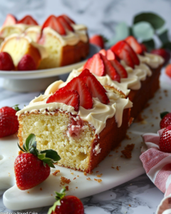 Strawberry Pound Cake