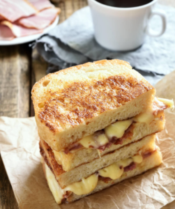 French Toast Breakfast Cheese Sandwich